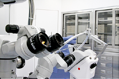 山わきアイクリニック手術室